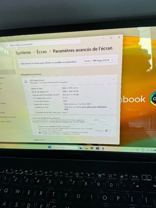 ASUS ZENBOOK 14 PUCE 2.8K OLED  I7-1360P 16GB 512 NVMe