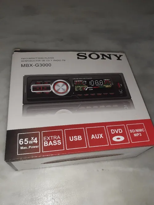 Auto radio sony