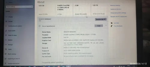 Laptop LENOVO avendre