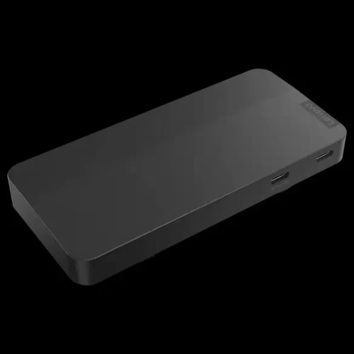 Station d accueil de voyage Lenovo USB-C pour deux ecrans
