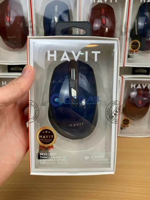 Souris sans Fil HAVIT MS622GT (RED/BLUE)