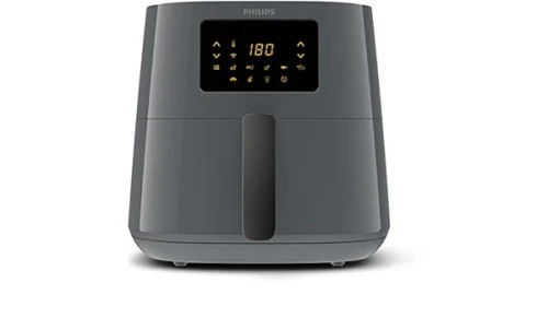 PHILIPS Airfryer XL Digital HD9280, Friteuse sans huile connecte 6.2L , 1,2kg, Gris / NOIR