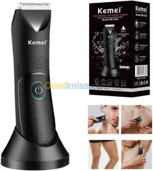 Tondeuse Sans Fil waterproof pour hommes et femmes KM-1838