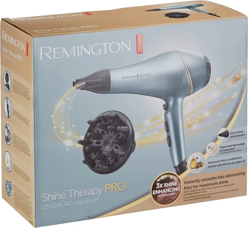 Sèche-cheveux REMINGTON SÈCHE-CHEVEUX REMINGTON 2200W AC9300 PRO BLEU