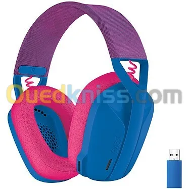 CASQUE LOGITECH GAMING BLUETOOTH SANS FIL ULTRA-LÉGER G435