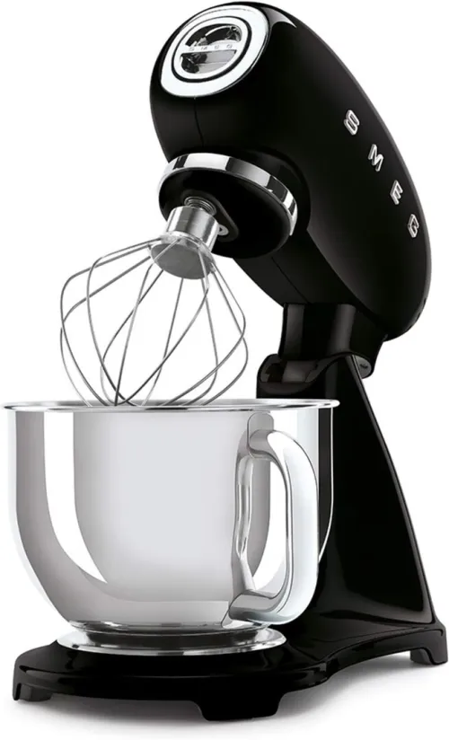 smeg Robot pâtissier, 10 Niveaux de Vitesse, Bol 4,8 L, 800W - SMF03BLEU