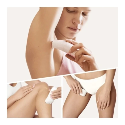 Braun Silk-épil 5 Épilateur Électrique Femme 3EN1+rasoir Blanc/Rose SES5-820