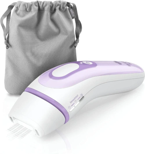 Épilateur À Lumière PulséeSilk-Expert Pro 3, Corps Et Visage, 3 niveaux - 300 000 flashs - PL3011