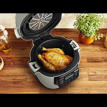 Multicuiseur et Airfryer Multicook & Fry MZ7301F0 MOULINEX - 6 L - cuisson sur 2 niveaux  12 programmes-