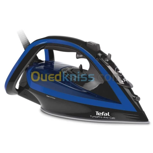 FER a repasse 2800W  Tefal TurboPro Anti-Calc FV5688 bleu