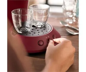 Philips Machine a café capsules 1450W 0.7L Avec Technologie Booster D'Arômes Senseo Plus CSA210