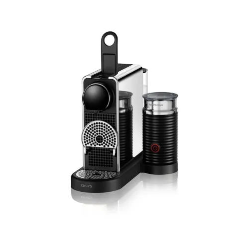 Machine a cafe a capsules nespresso CitiZ et Milk Platinum- 19bar -1L reservoir-xn630d10