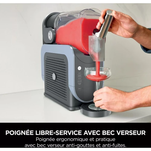 Ninja Machine à boissons glacées professionnelle Ninja- SLUSHi 5 préréglages 2,5 L 800 W fs301