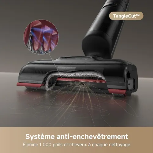 Aspirateur Laveur dreame H15 Pro 21kPa-séchage 5 Min 90C- portée à Plat 180 degrees -1h autonomie