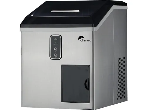 machine à glaçons OHMEX ICE 2418C Capacité: 18 Kg/24h Bac à glace: 1Kg Réservoir d'eau: 1.7L
