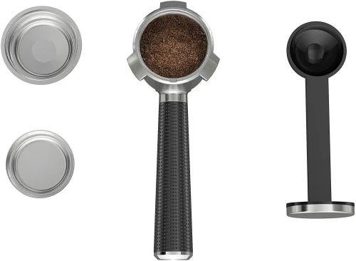Krups INOX 1L Machine Expresso , 1 L, 1450 W, 2 Tasses, Cappuccinos et Eau Chaude XP442C11, 1 Liter