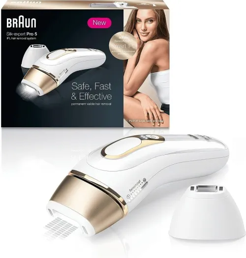Épilateur Lumière Pulsée Intense IPL Braun Silk Expert Pro 5 PL5117 400000 Flashes