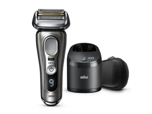 Braun Series 9 Pro 9465cc Rasoir Électrique Barbe , Centre SmartCare 5En1, Autonomie 60Min,Wet&Dry