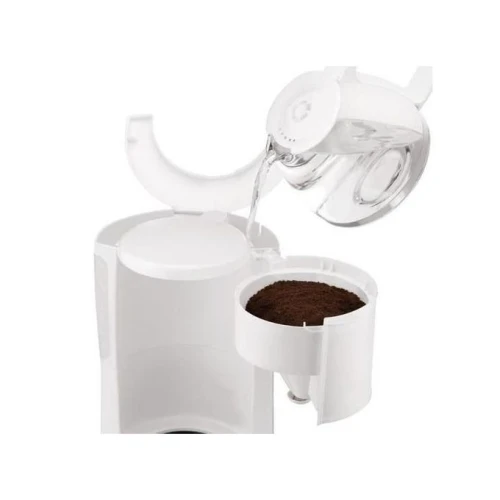 Moulinex Cafetière Filtre Verseuse Principio + Plus -15 Tasses 1000W- FG264100 - Blanc/inox