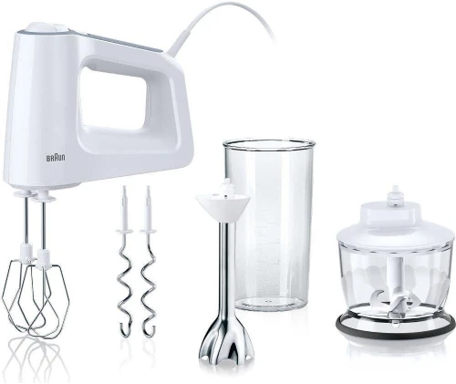 Batteur à main braun MultiMix 3-500W- Acier inoxydable-HM 3137