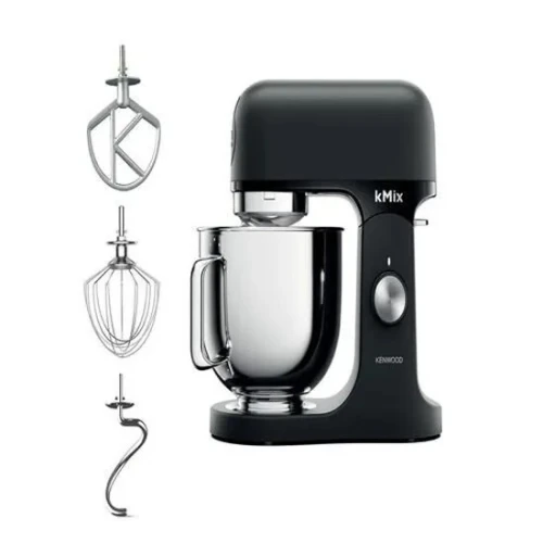 Kenwood petrin Robot pâtissier KMIX KMX751ABK 1000W Noir-5L- 3 accessoires