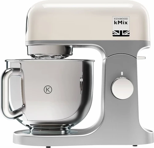 Pétrin Kenwood Kmix Kmx750 5L, 1000 Watt- Rouge / CREME  - BOL INOX