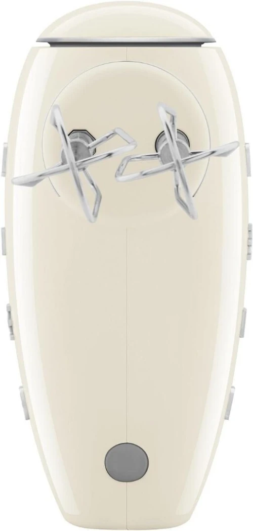 Smeg Batteur Électrique BEIGE , 9 Niveaux de Vitesse, Fonction Turbo, 250W - HMF01CREU