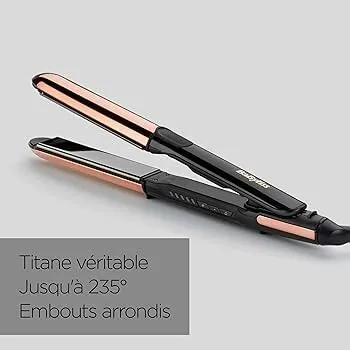 Babyliss st482e Lisseur Straight and Curl 2en1-Plaque Titane - 5 températures : de 150C à 235C