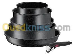 TEFAL INGENIO BLACK STONE Batterie de cuisine 6 PIECES - L3999102 