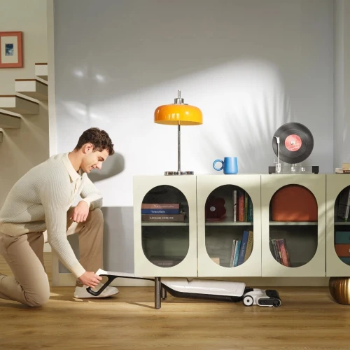 Balai Aspirateur laveur sans fil Roborock Flexi Lite-17000pa - 40 min autonomie - flexible-Écran LED