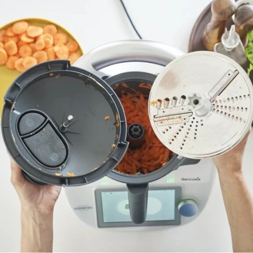 Découpe-Minute Thermomix  4-en-1 râper et couper en tranches sans effort