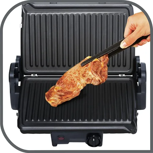 Tefal Grill Viande Panini Minute Grill, 1600 W, Position grill et barbecues  GC205012