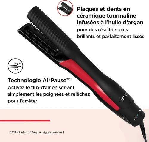 REVLON Lisseur séchant 2en1 One-Step, 1000 W, 6 réglages - RVDR5330