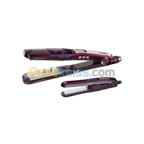 Babyliss Paris Coffret Lisseur Vapeur Ipro 230 + Mini Lisseur St396ALE - Violet