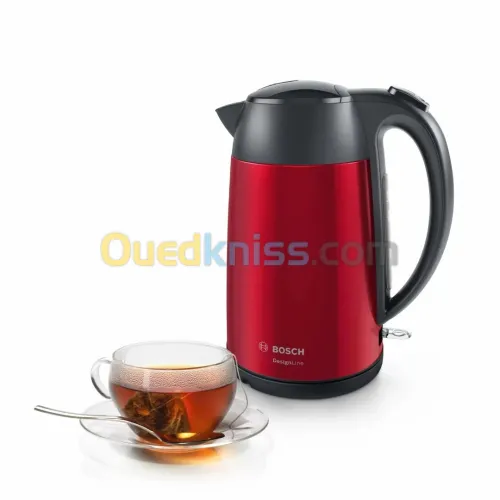 Bouilloires electrique bosch Twk3P424 , Rouge 1,7 L 2400 W