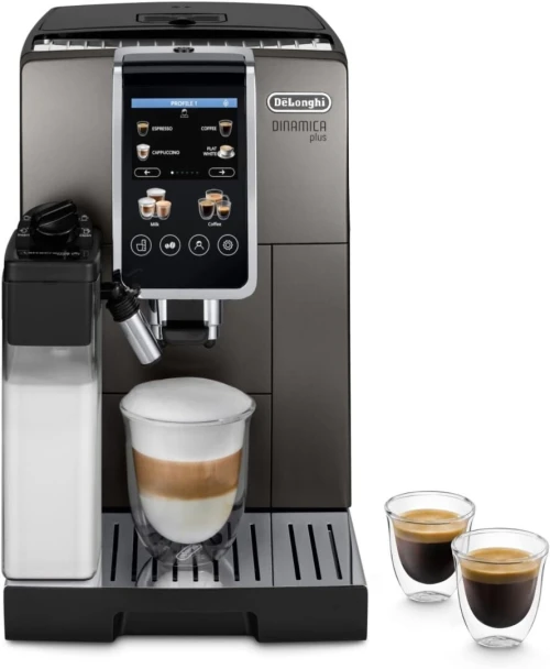 DeLonghi Dinamica Plus Machine à café 15 BARS automatique 2-en-1, 1,8 L