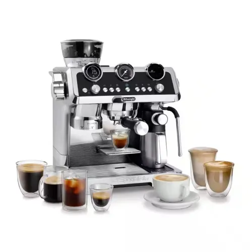 DELONGHI Specialista Maestro EC9865.M - machine a café broyeur barista - boisson froides - 19 bars - 1450 Watts - grains 250 g -Buse vapeur -  Ecran digital- 8 recettes