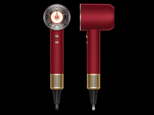 Sèche-cheveux dyson Supersonic Nural Velours Rouge /Or - 1600w-4 niveaux de chaleur - 3 vitesses