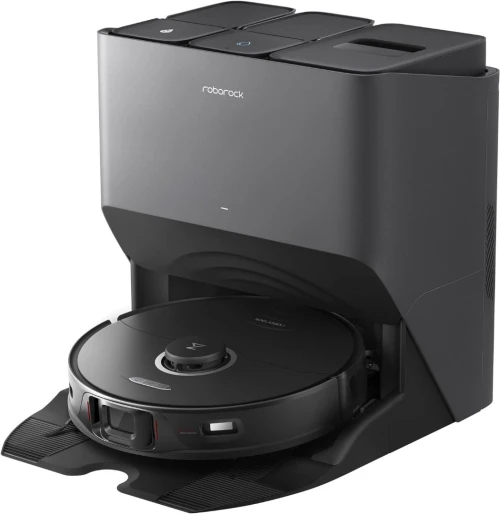 Robot Aspirateur Laveur station de vidange Roborock S8 Pro Ultra blanc/noir -180MIN AUTONOMIE-6000PA