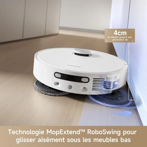 DREAME L10s Ultra Gen 2 Robot Aspirateur Laveur 10 000 Pa, 32 réglages de niveau d'eau 