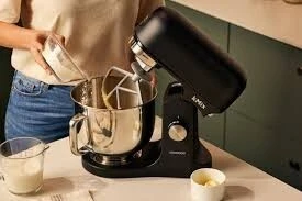 Kenwood petrin Robot pâtissier KMIX KMX751ABK 1000W Noir-5L- 3 accessoires