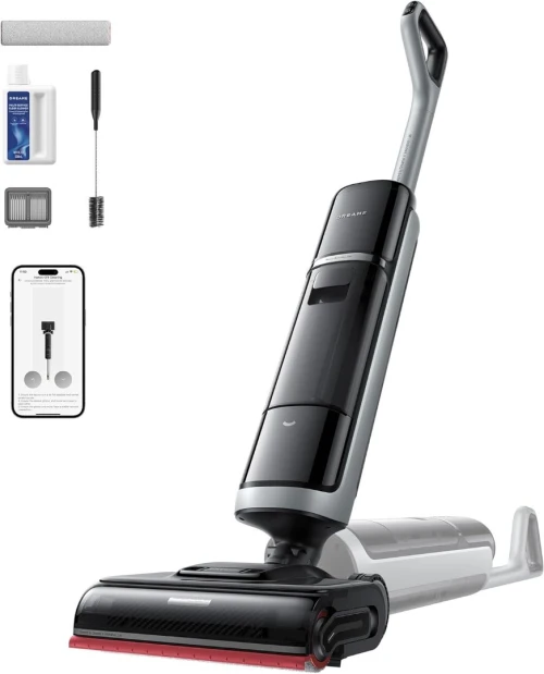 Aspirateur Laveur DREAME h15 pro HEAT , Nettoyage séchage 5 min à 90C