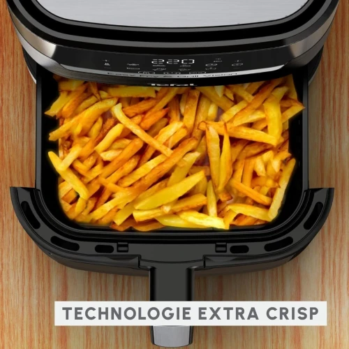 Friteuse sans huile + Grill, Capacité 4,2 L, Jusqu'à 6 personnes, Écran tactile, air fryer EZ506820