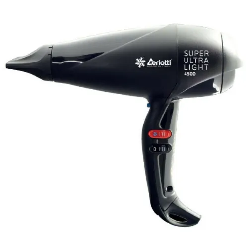 Sèche-cheveux professionnel 2500W Ceriotti Light Ultra 4500 NOIR