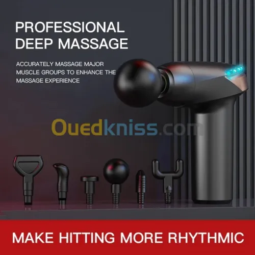 Pistolet de massage sans fil rechargeable KH-866 