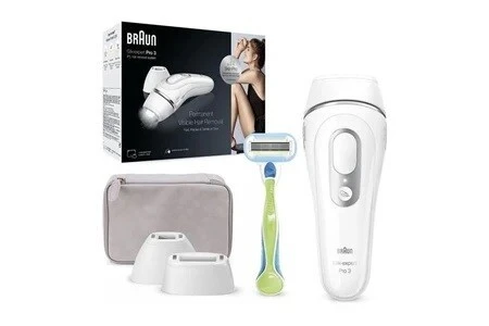 Épilateur Lumière Pulsée, Épilation Semi-Définitive, Avec Pochette, Tête De Précision,Rasoir Venus