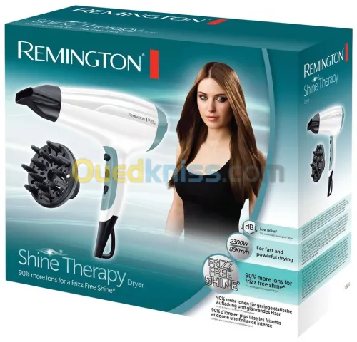 Sèche-cheveux Remington Ionique 2300W-BLANC- D5216