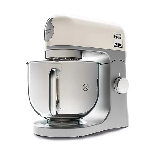Pétrin Kenwood Kmix Kmx750 5L, 1000 Watt- Rouge / CREME  - BOL INOX