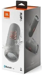 JBL Flip 6 - Enceinte Bluetooth portable et étanche à l'eau et à la poussière, haut-parleur haute fréquence pour des basses profondes, 12 heures d'autonomie