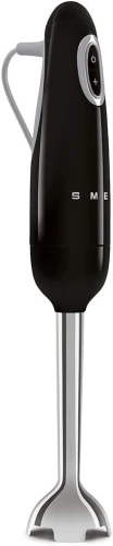  BRAS Mixeur Smeg ,Fonction Turbo et Système de Coupe Flowblend, Puissance 700W,Noir - HBF11BLEU